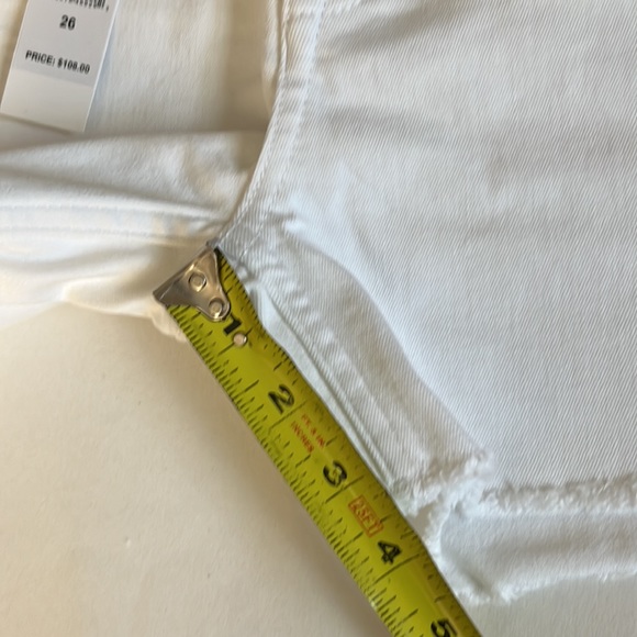 Vineyard Vines White Denim Side-Stripe Cutoff Shorts - Picture 13 of 14